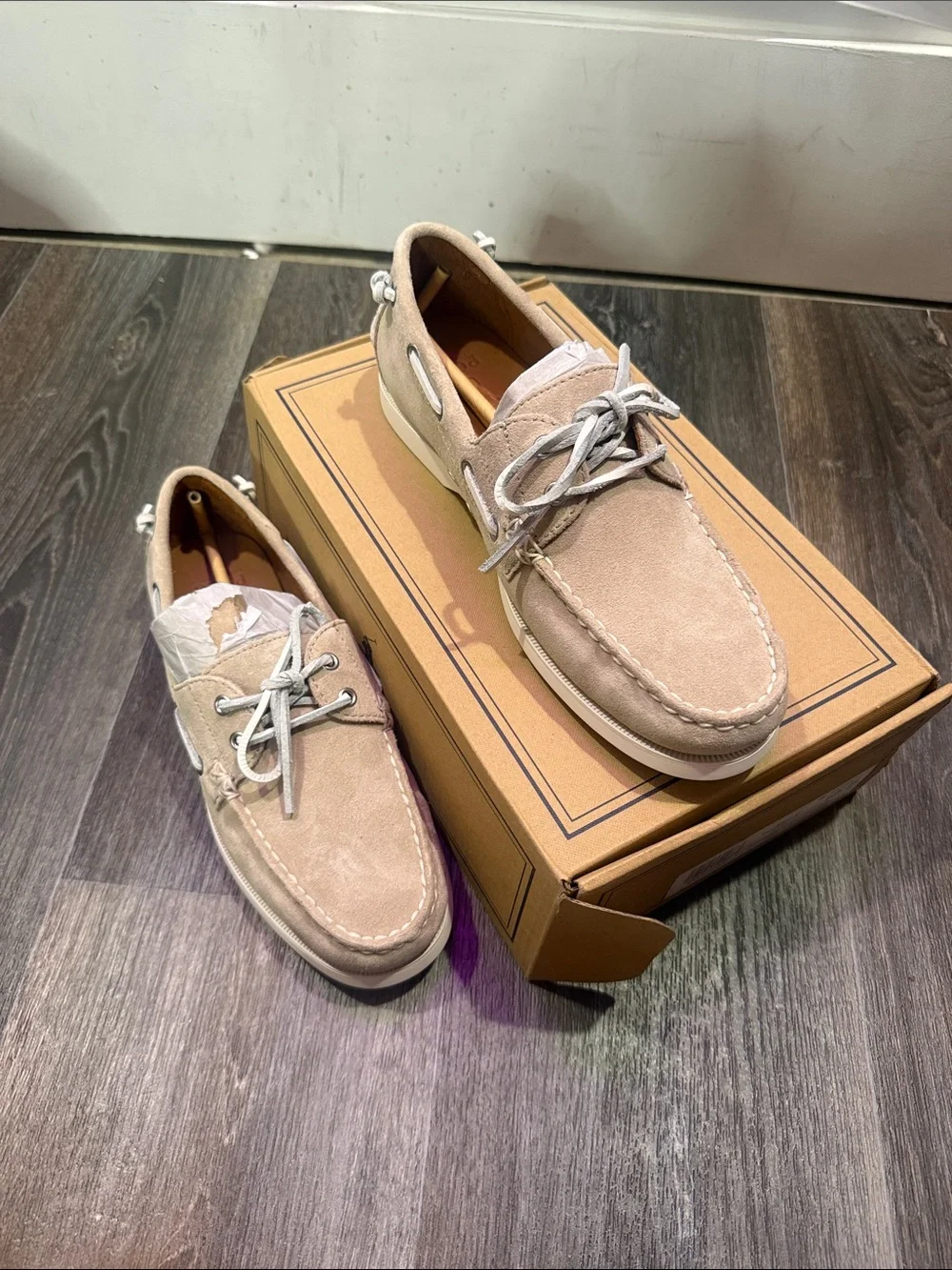 Polo Men's Merton sued boat show in beige bone • Sz 10